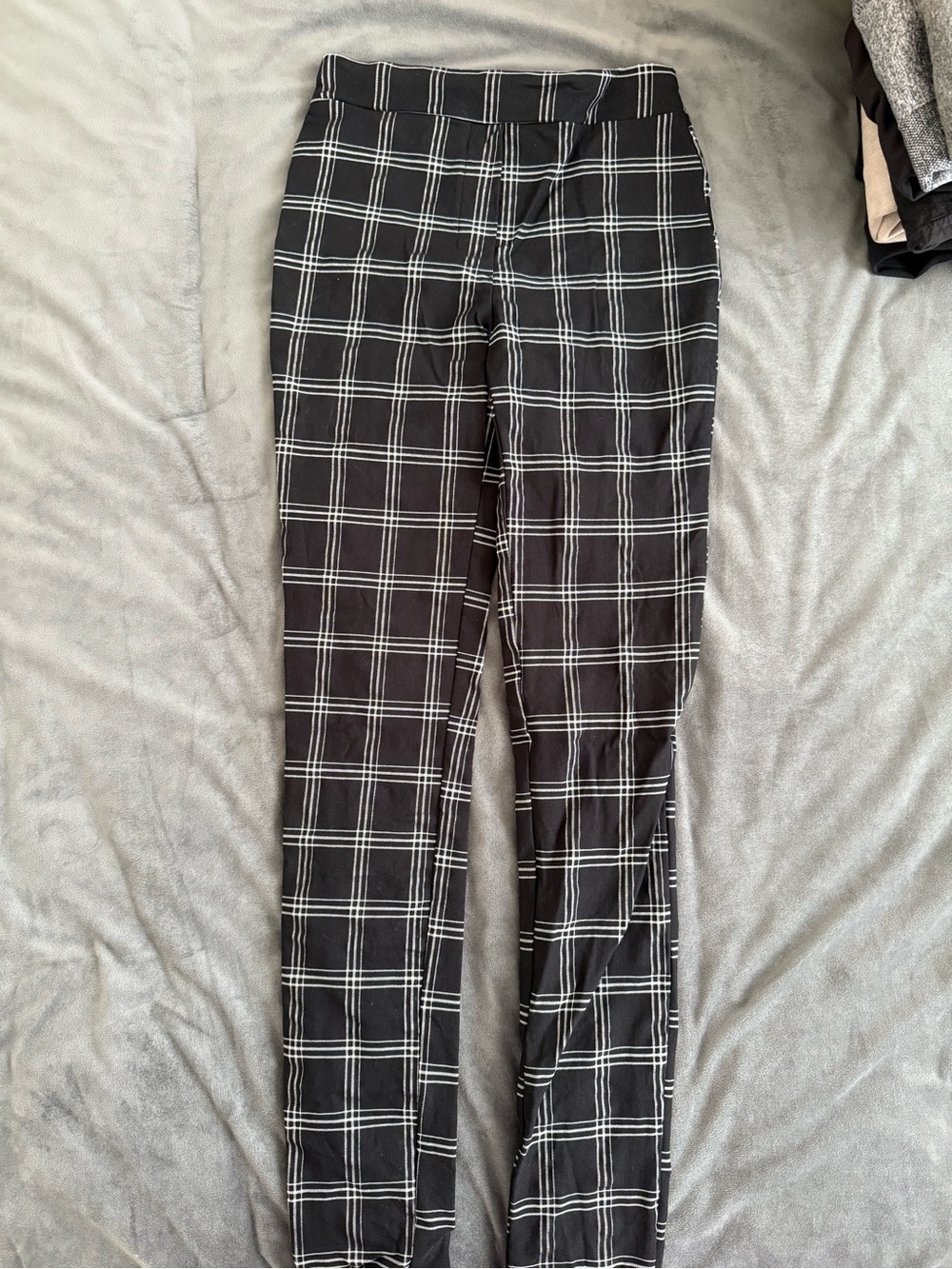 Black Plaid Women’s Dress Pants